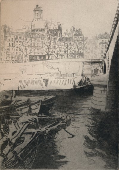 St Gervais, 1915 av Edgar Chahine