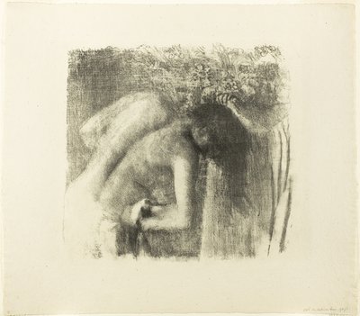After the Bath (stor version) av Edgar Degas