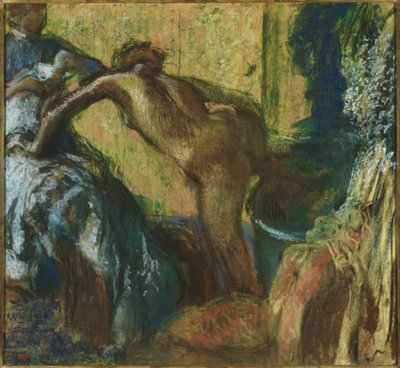 Efter badet av Edgar Degas