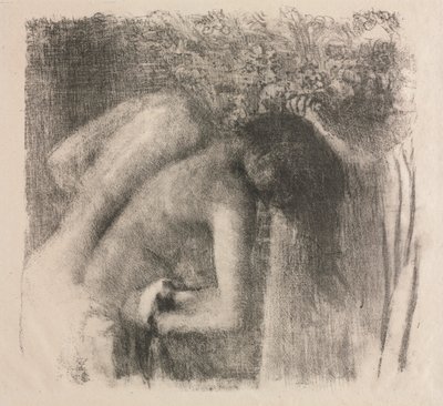 Efter Baths stora version, 1891-1892. av Edgar Degas