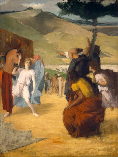 Alexander och Bucephalus, 1861-2 av Edgar Degas