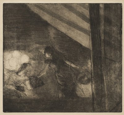 På Café des Ambassadeurs, ca 1879-80 av Edgar Degas