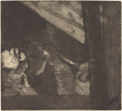 På Cafe des Ambassadeurs av Edgar Degas
