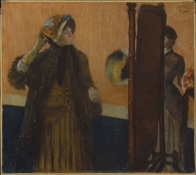 Hos modisten av Edgar Degas