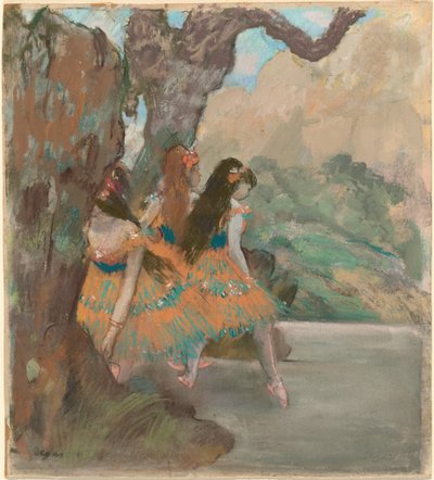 Balettdansare, ca. 1877. av Edgar Degas