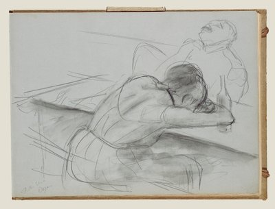 Bordellscen av Edgar Degas