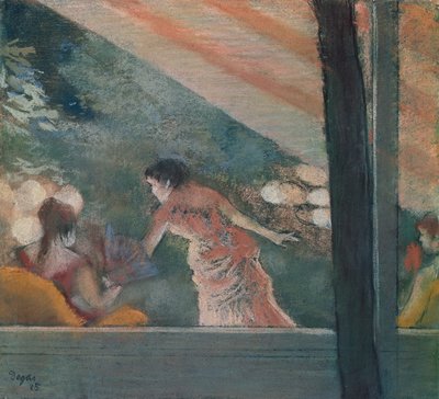 Cafékonsert på Ambassadörerna av Edgar Degas