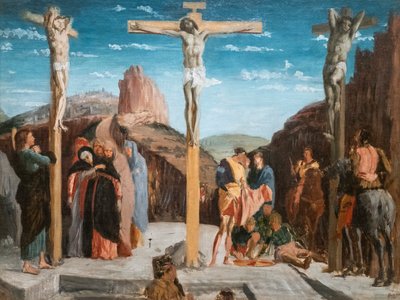 Golgata (kopia efter Andrea Mantegna). 1861. Olja på duk. av Edgar Degas