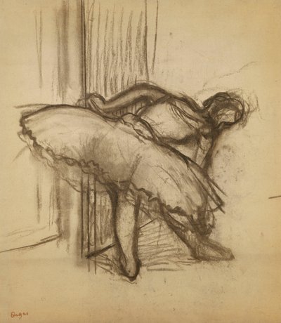 att dansa; Dansare, av Edgar Degas