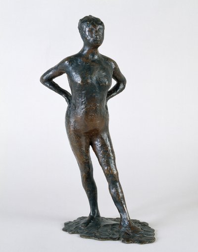 Dansare i vila, 1892-95 (brons) av Edgar Degas