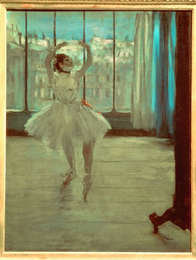 Dansare framför ett fönster av Edgar Degas
