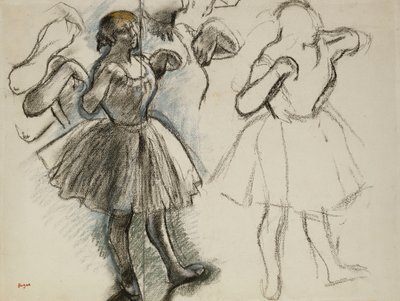 dansare; Dansare, av Edgar Degas