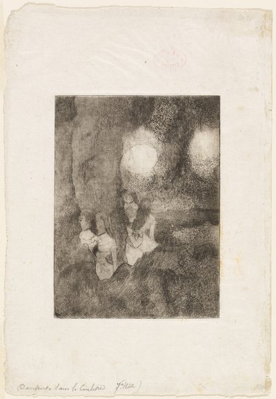 Dancers in the Wings av Edgar Degas