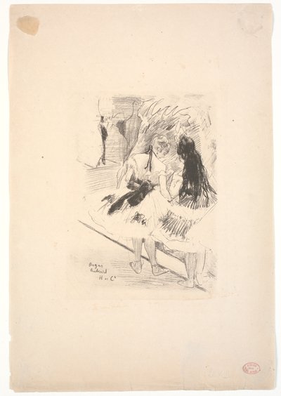 Bakom kulisserna av Edgar Degas