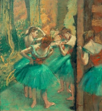 Dansare i rosa av Edgar Degas