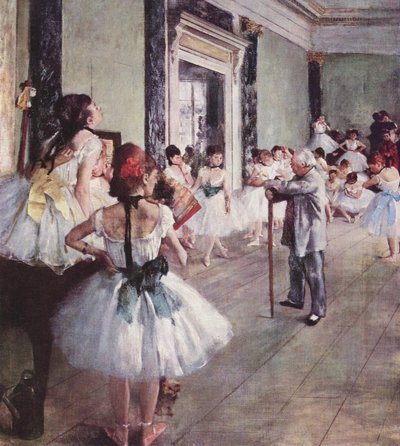 Danslektionen av Edgar Degas