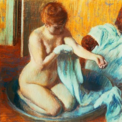 Kvinna i badkaret av Edgar Degas