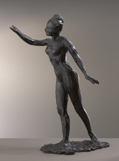 Grand Arabesque, First Time, modellerad ca 1880-talet, gjuten 1919–21 av Edgar Degas