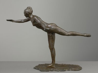 Grand Arabesque, andra gången, modellerad ca 1880-talet, gjuten 1919-21 av Edgar Degas