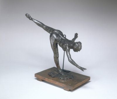 Large Arabesque, Third Time First Leaning Arabesque, ca. 18851890. av Edgar Degas