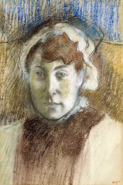 Chef för en kvinna av Edgar Degas