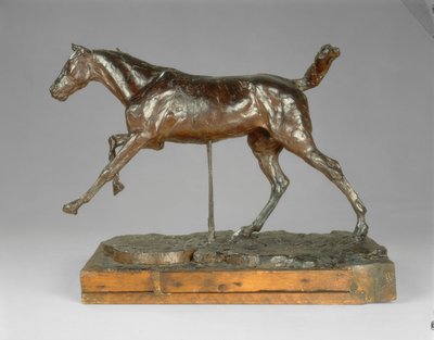 Häst galopperar på höger fot, sent 1880-tal. av Edgar Degas