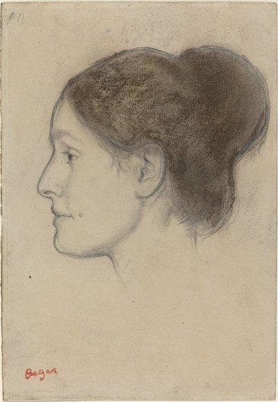 Hortense Valpinçon, 1883. av Edgar Degas