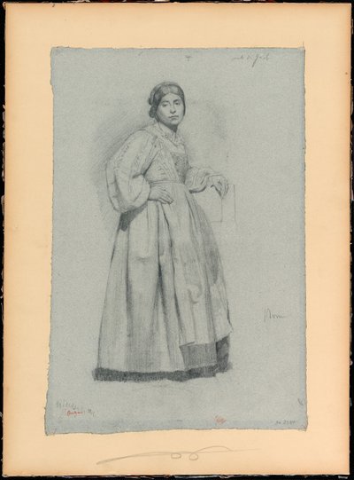 italienska (Gaëta) av Edgar Degas