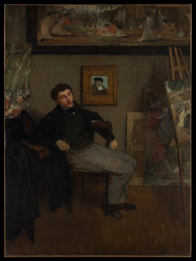 James-Jacques-Joseph Tissot (1836–1902) av Edgar Degas