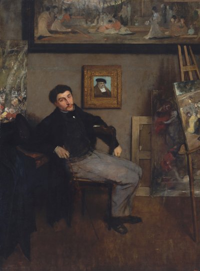 James-Jacques-Joseph Tissot 1836-1902, ca. 1867-68. av Edgar Degas
