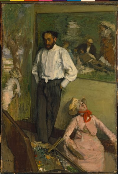 Mannen och dockan av Edgar Degas