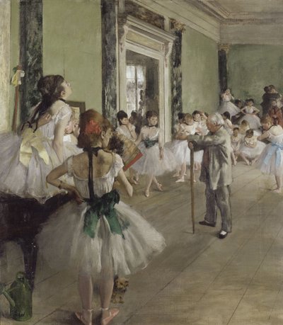 Danslektionen av Edgar Degas
