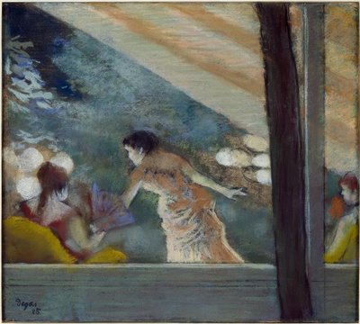 Cafékonserten till ambassadörerna av Edgar Degas