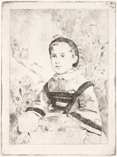 Fröken Nathalie Wolkonska av Edgar Degas