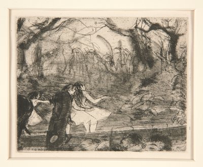 På scen III av Edgar Degas