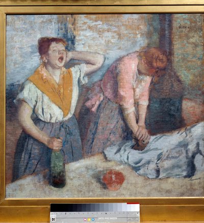 Målningar av Edgar Degas (1834-1917). 1884/86. Sol. 0,76 x 0,81 m. Paris, Musée d