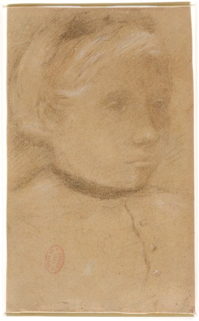 Porträtt av Marguerite Degas av Edgar Degas