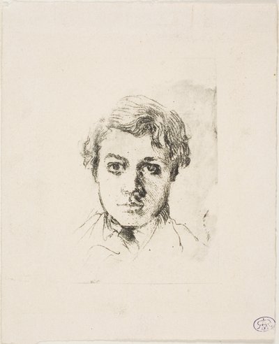 René De Gas, konstnärens bror av Edgar Degas