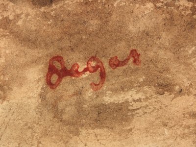 Stenar vid Bagnoles-De-L"Orne av Edgar Degas