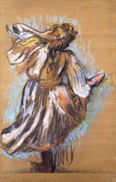 Rysk dansare, 1895 av Edgar Degas