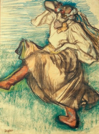 Rysk dansare av Edgar Degas
