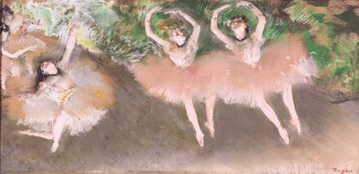Scene de ballet, ca 1879 av Edgar Degas