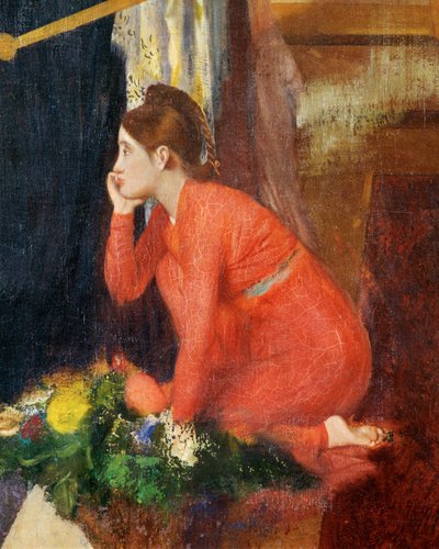 Semiramis construisant Babylone (olja på duk) av Edgar Degas