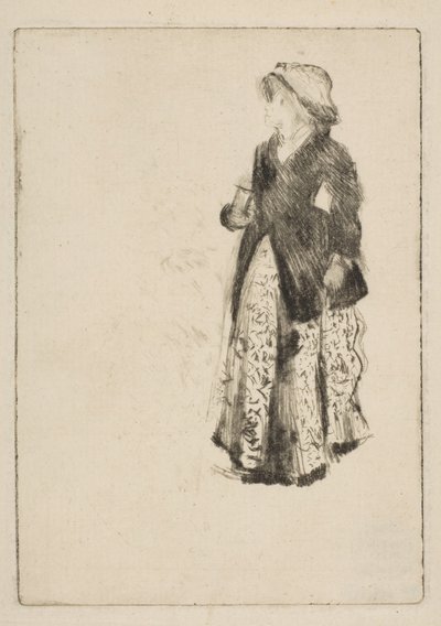 Skådespelerskan Ellen Andrée, 1879. av Edgar Degas