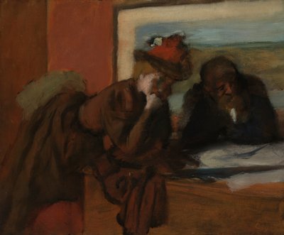 Konversationen av Edgar Degas