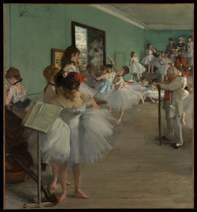 Danskursen av Edgar Degas
