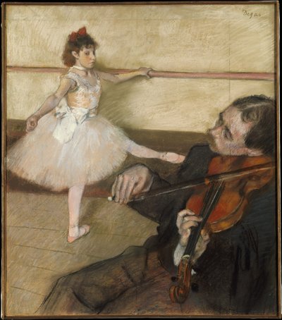 Danslektionen av Edgar Degas