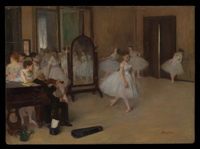 Dansklassen av Edgar Degas