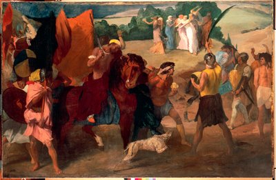 Jeftas dotter av Edgar Degas
