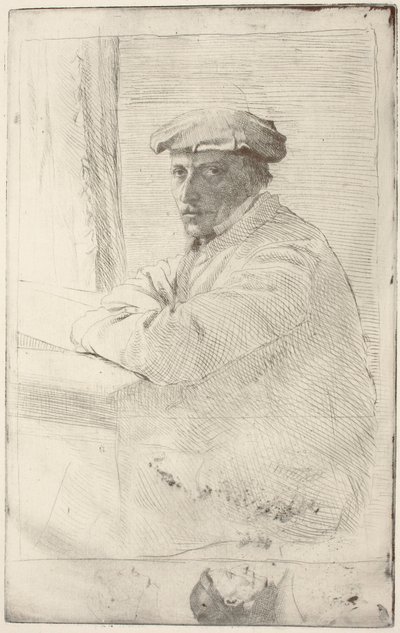 Gravören Joseph Tourny (Le graveur Joseph Tourny) av Edgar Degas